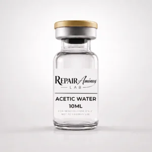 Acetic water