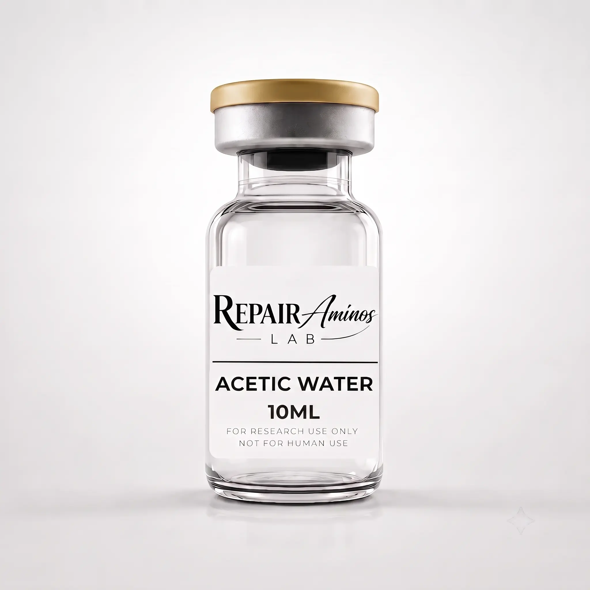 Acetic water