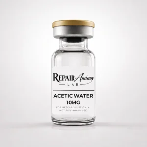 Acetic water